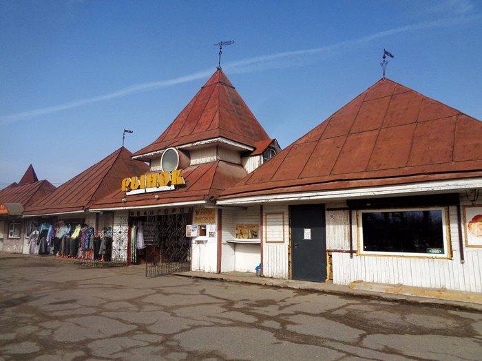 рынок в Ивангороде