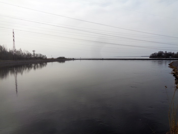 водохранилище в Ивангороде