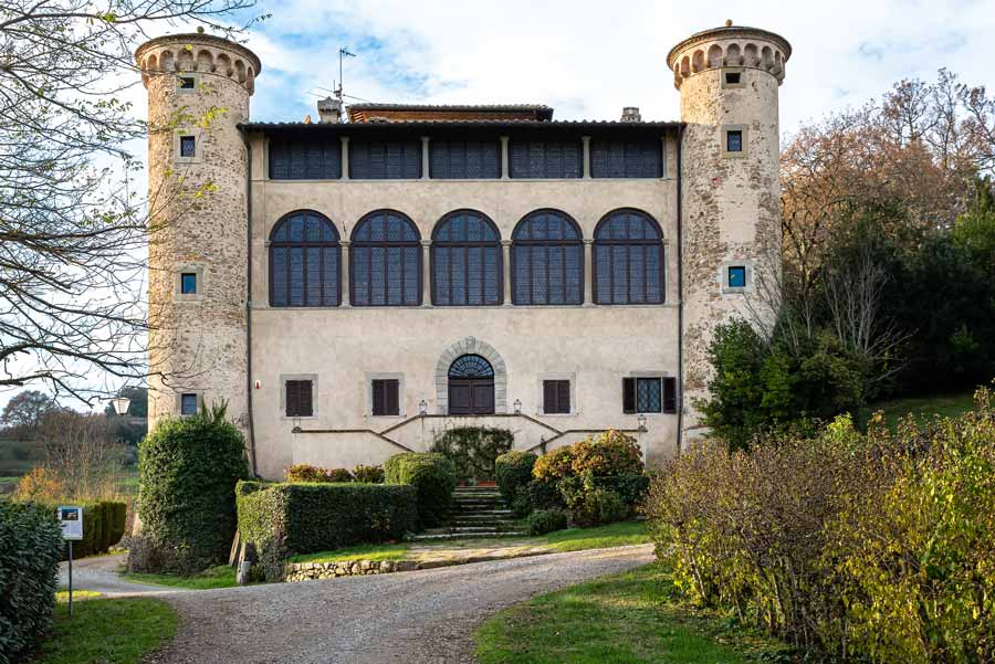 замок Гальбино, Ареццо, Ангьяри, Тоскана, Италия