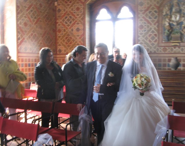 Свадьба в Италии - начало регистрации брака