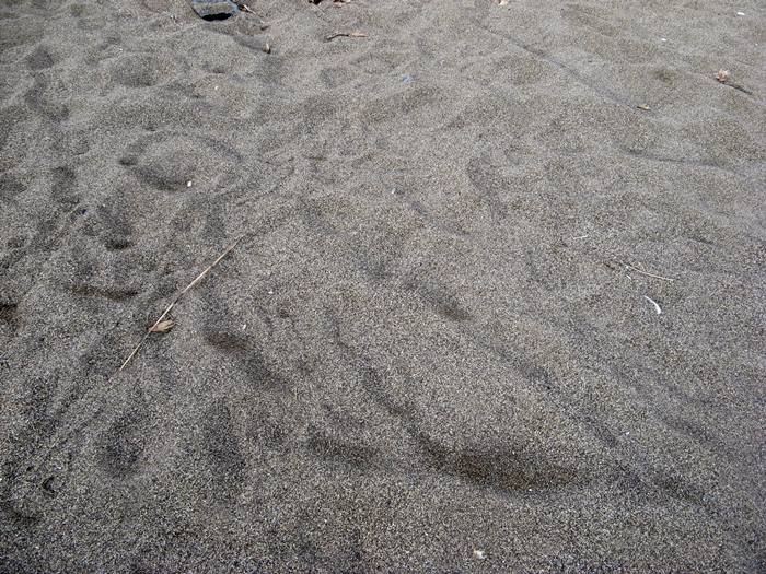 пляж Ниспортино - песок