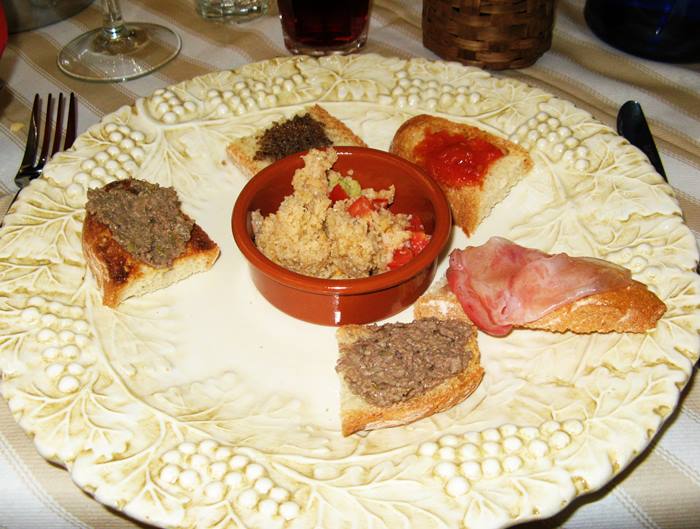тосканская закуска - антипасто тоскано