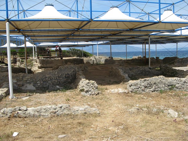 Остатки виллы Агриппы Постума на острове Пьяноза