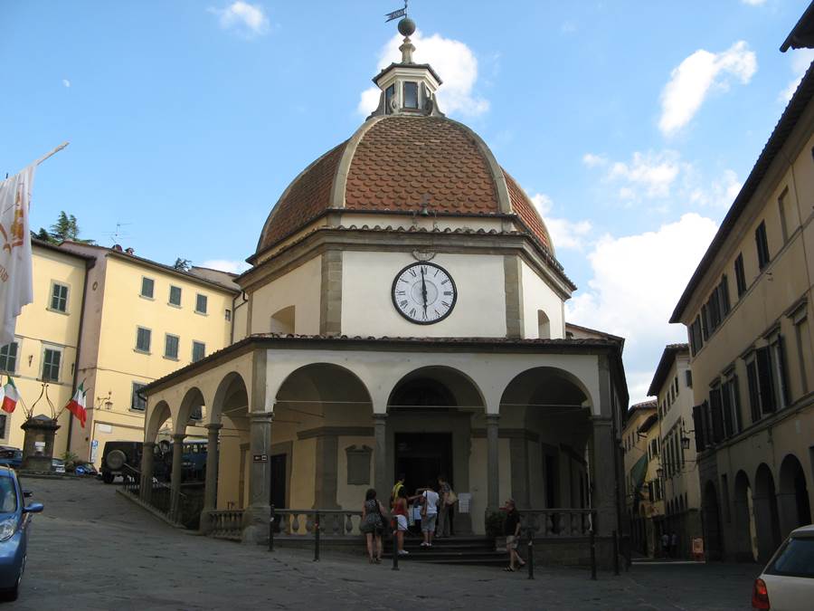 Церковь Мадонны дель Морбо - piazza Amerighi в Поппи 
