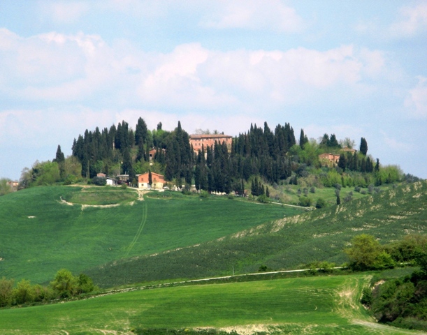 панорама в Тоскане