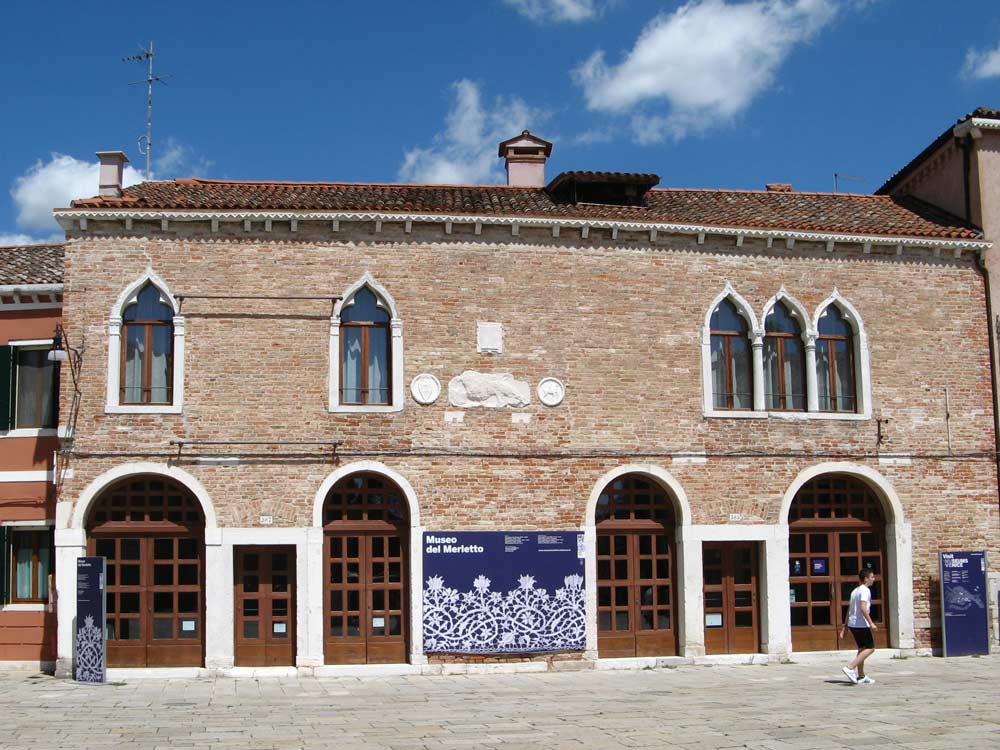 музей кружев на Бурано в Италии