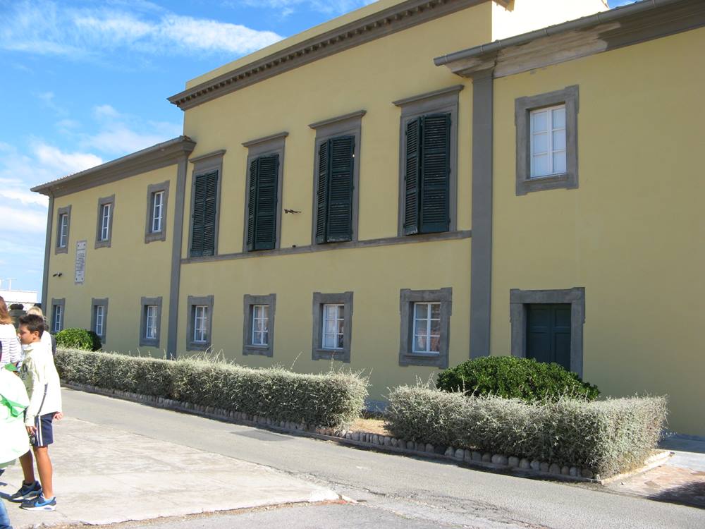 Дворец Мулини в Портоферрайо - резиденция Наполеона Бонапарта на острове Эльба в Италии