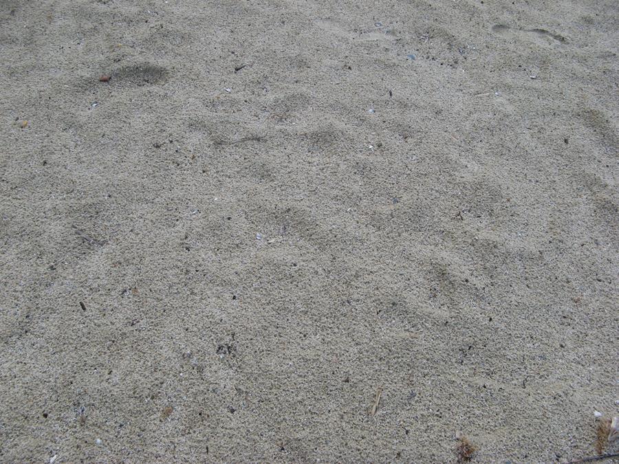 песок на пляже Спартая