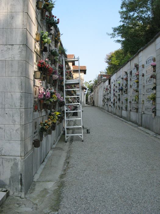 часть итальянского кладбища