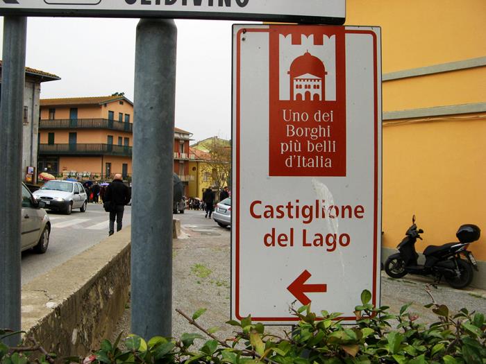 Кастильон дель Лаго - одно из красивейших борго Италии