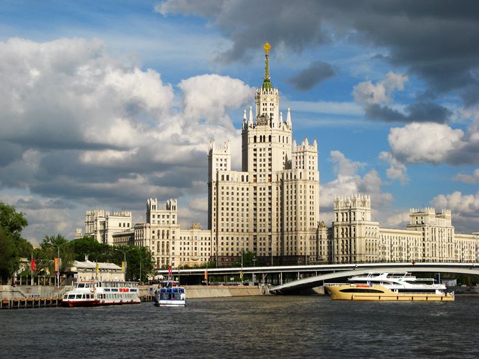 вид с Москва-реки